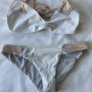 L Space White Bikini!